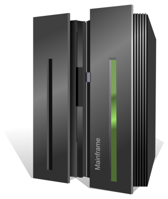 Server mainframe drawing