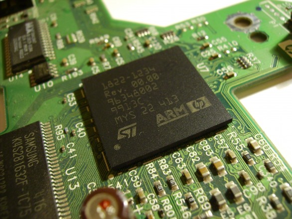 ARM processor from HP printer