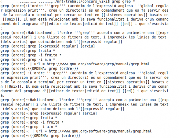 grep regular expressions examples