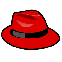 Red fedora