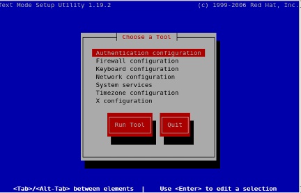 CentOS setup