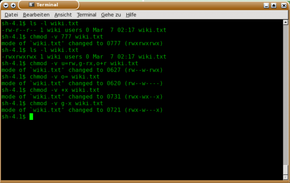 Chmod Shortcuts For Linux