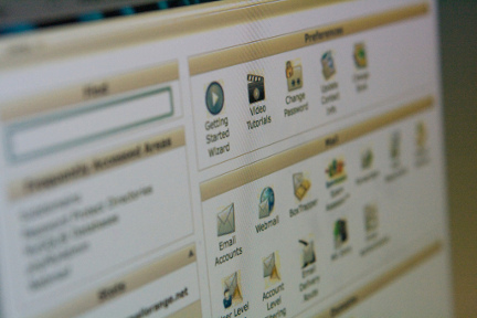hosting control panel