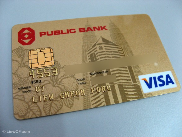 Visa Gold credit card