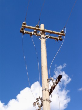 electricity pole