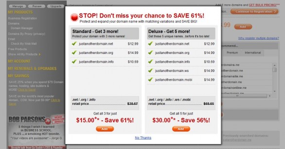 godaddy checkout