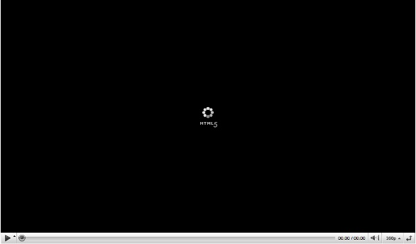 YouTube video using html5