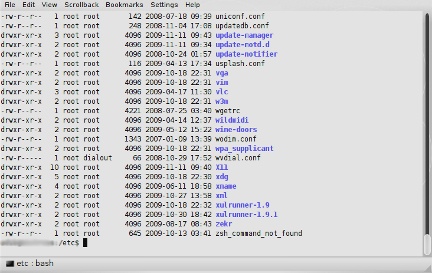 ls command in Linux