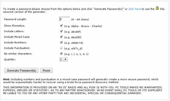 good password generator