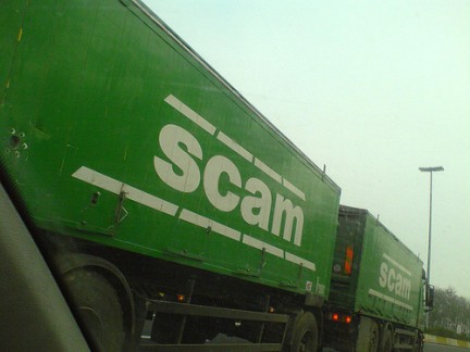 scam truck