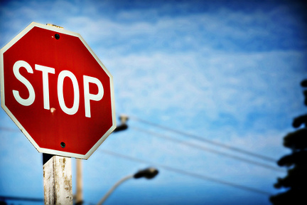 Stop sign