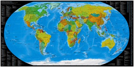 visibone world map