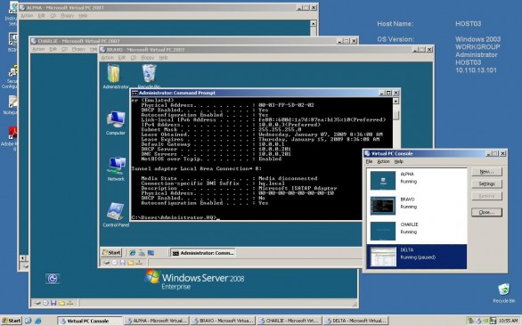 Windows Server 2008 screenshot