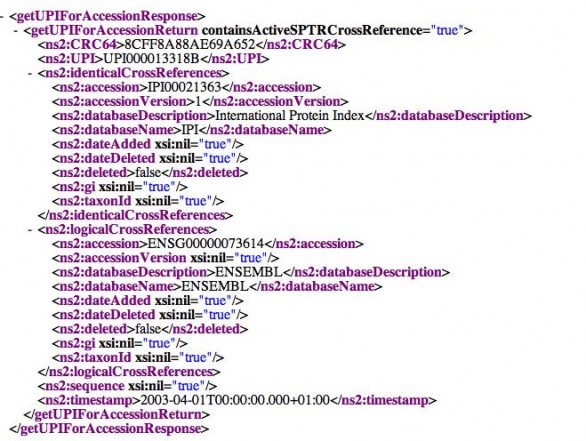 XML code